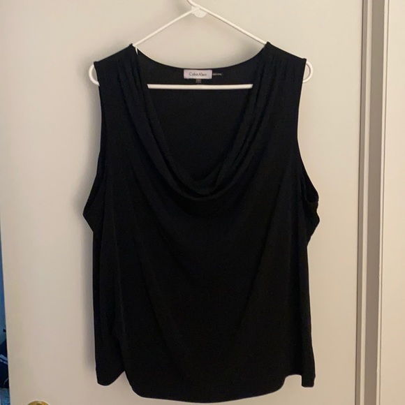 Calvin Klein Scoop neck top - Picture 1 of 2